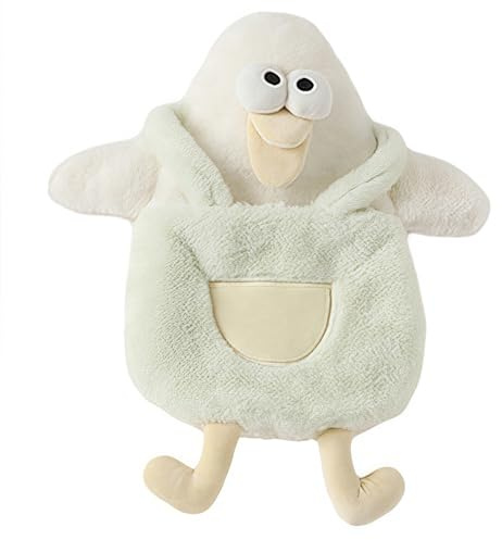 Hot Water Bottles 3D Animal Duck - 750ML Hot Water Bottles for Adults, Kids,Teens, Women with Washable, Faux Fur Animal Shape Luxurious Cover Best for Neck, Shoulder, Period Pain Relief