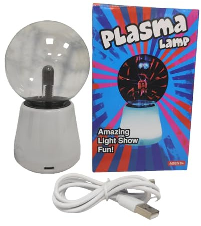 Peufcmi Plasmakugel | 7-Farben Touch-Sensitive Dekoleuchte Mit Farbwechsel,Große Plasmakugeln | Für Zuhause Wohnzimmer Schlafzimmer Arbeitszimmer Balkon Büro Wohnung