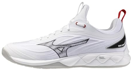 Mizuno Wave Luminous 3 White/Black/Fiery Red - 45