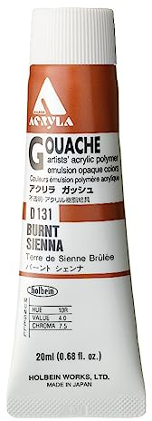 Holbein Acryla Gouache Burnt Sienna (A) 20ml