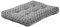 MidWest Homes for Pets Modell 40624-SGB Haustierbett, Ombré-Wirbel, kuschelig, 61 cm lang, für Mini-Hunderassen/Katzen; grau