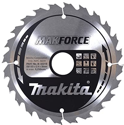 Makita B-32219 MAKFORCE TCT Saw Blade 165x30x24T