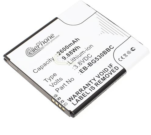 cellePhone Batteria Li-Ion Compatibile con Samsung Galaxy Grand Prime (SM-G5308) (sostituita EB-BG530BBC)