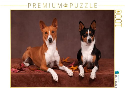 CALVENDO Puzzle EIN Motiv aus dem Kalender Faszinierende Basenjis | 1000 Teile Lege-Größe 64 x 48 cm Foto-Puzzle für glückliche Stunden