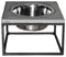 fattoAmano - Lebe mit Betonung FEEDO Solo | Der Beton Hundenapf | Design Napf | Hundeaccessoires (XL, hellgrau)
