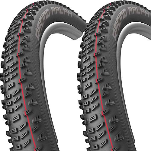 Schwalbe 2X Reifen Racing Ralph HS490 falt 29x2.25 57-622 TSkin Perf.TLR Addix