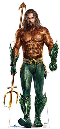 Cardboard People Aquaman Pappaufsteller - Aquaman (Warner Bros 2018 Film)