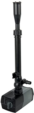 WaterRebirth HSUP-2100F - Bomba de agua sumergible con chorros de fuente - Bomba de estanque - Bomba de acuario - Bomba de fuente de plástico negro - 555 GPH, 780 L/H, 110 V, electrónica, exterior