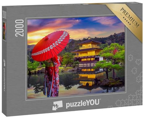 puzzleYOU: Puzzle 2000 Teile „Kinkakuji-Tempel Kyoto, Japan“