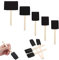 Lot de 10 Pinceaux en Mousse,Pinceau Eponge avec Manche en Bois,Brosses en Mousse,Outil à Eponge pour Peinture,Teinture,Acrylique,Travaux Manuels