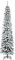 HOMCOM Árbol de Navidad Nevado 210 cm Árbol de Navidad con 490 Ramas Hojas Base Plegable y Soporte Metálico Decoración Navideña para Interiores Verde