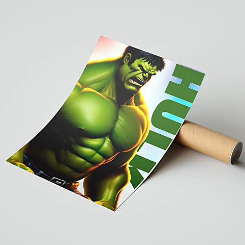 Crazy Panther A3, A2 wall art posters (Hulk, A3)