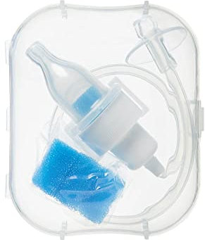Dr. Talbot's Breathe-EEZ Nasensauger mit Reiseetui, leicht zu reinigen, BPA-frei, für unterwegs, 4 Filter im Lieferumfang enthalten