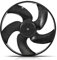 Frankberg Ventilador de refrigeración del motor compatible con 206 CC 2D 2.0L 2000-2008 206 Hatchback 2A/C 1.1L-2.0L 1998-2008 206 SW 2E/K 1.1L-2.0L 2002-2008 206+ 2L 2M 1.1.1L L 1.4L 2009-2013
