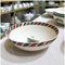 Ensaladera de cerámica vintage Ensaladera navideña de porcelana, Cubiertos navideños estadounidenses caseros Se puede usar como tazón de arroz Tazón de fideos Tazón de sopa, 5.5 pulgadas / 6 pulgadas