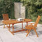 Yolola Table de jardin extensible en bois avec trou pour parasol - Table de jardin - Résistante aux intempéries - Table de terrasse - Balcon - Table à manger - Ensemble de meubles de jardin - 200 x