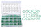 345 Pcs Air Conditioning Seal Ring,Rubber AC O Ring Kit, Universal Compressor O Ring Gasket Assortment Washers for Car, Professional Plumbing,Faucet,Mechanic,Repairs,Air or Gas Connections
