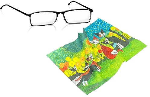 Brillenputztuch, Brillenreinigungstuch FridolinEdition - Motiv: Rosina Wachtmeister, All together - Mikrofaser, Material: 80% Polyester, 20% Polyamid - Maße: 18 x 12,5cm
