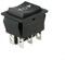 2-pack 6 PIN DPDT Double Pole Double Throw 20 Amp Momentary Wippschalter