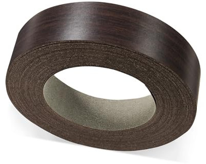 ben+camilla.com Kantenumleimer Schwarzbraun Eiche Mokka 22 mm x 5 m zum Aufbügeln für Möbelbauplatten und Regalbretter