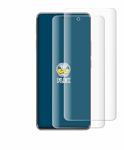 BROTECT Schutzfolie für Xiaomi Poco X7 | 2 Stück Transparenter Displayschutz Made in Germany Klare Full-Screen Folie Full-Cover 3D Curved Montage Kit