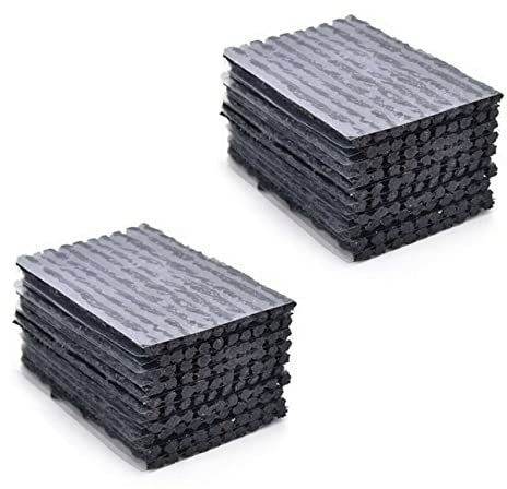 Spourita 100 StüKe Auto Fahrrad Reifen Schlauchloser Dichtungs Streifen Plug Reifen Panne Reparatur Dichtungs Streifen Wiederherstellung Kit