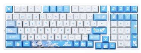 ATK A98 Pro Kabellose Mechanische Gaming-Tastatur, 98 Tasten, kompaktes Layout, Tri-Mode 2,4 G/Bluetooth/kabelgebunden, Hot-Swappable Dichtungshalterung, 12.000 mAh Akku, 1 ms niedrige Latenz