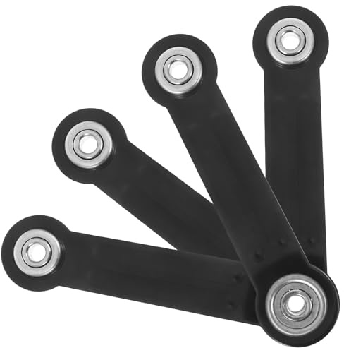 WESIEVYA 4pcs Rocking Chair Arm Accessories Replacement Furniture Glider Bracket for Porch Swing Arm Stability Outdoor Patio Glider Parts