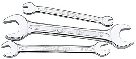 Draper 5393 Elora Midget Metric Double Open End Spanner, 8mm x 9mm