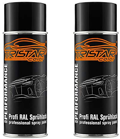 TRISTARcolor RAL 9001 Cremeweiss Spraydose 2 x 400 ml glänzend schnelltrocknend