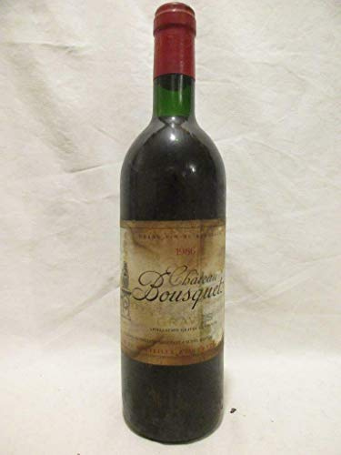 graves château bousquet (étiquette tâchée) rouge 1986 - bordeaux france