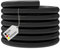 Teichschlauch *SCHWARZ Pumpenschlauch Förderschlauch Spiralschlauch Pumpen Druckschlauch Saugschlauch - METERWARE - 40 mm