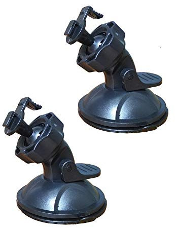 Soporte Ventosa Dashcam para Izeeker Apeman Aukey Roav Camara De Coche, Montaje De Succión con Ventosa Fácil De Usar, Fuerte Succión, Movimiento Repetible, 2 Piezas