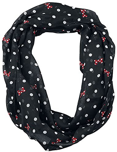 Micky Maus Minnie Maus - Dots & Bows Frauen Tuch schwarz one Size
