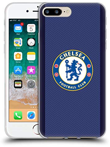 Head Case Designs Officially Licensed Chelsea Football Club Home 2020/21 Kit Gel Case [Military Grade Protection] Compatible With Apple iPhone 7 Plus/iPhone 8 Plus