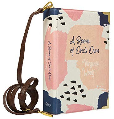 Well Read Co Crossbody Handtasche für Bücherliebhaber - A Room of One's Own, Veganes Leder, groß