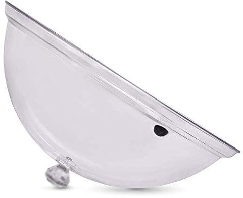 GaoYunQin Smoking Gun Handlicher Raucher Smoking Gun Kuppelabdeckung Cloche Deckel für Smoker Gun, Deckt Teller, Schalen, Gläser Ab Cocktails Rauchinfusor Zubehörteil