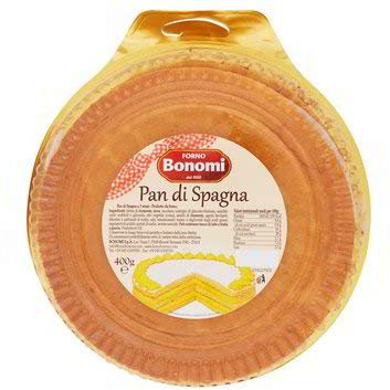 Forno Bonomi Pan Di Spagna 12 Pezzi Da 400 Grammi