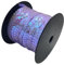 Anawakia Paillettenband 90 m Farbiges Pailletten Band 6 mm Breites Bortenband Glänzende Paillettenbänder für DIY Handwerk Bastelprojekte Tanzbekleidungen Armband Dekorationen (Helles Lila)