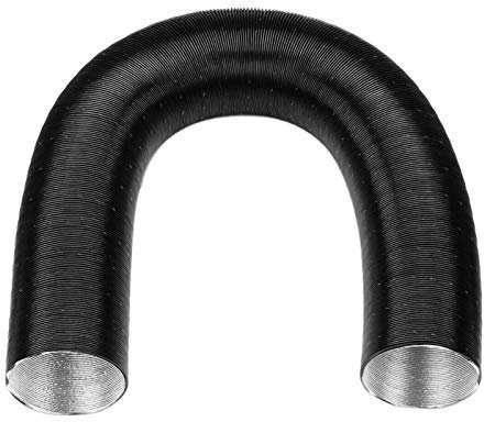 Kisbeibi Warm Heater Duct Pipe Car Air Ducting Hose Vent, Aluminum Foil Heater Hot & Cold Air Ducting(size:76mm)