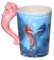 Caribou Living Keramiktasse mit Seepferdchen-Griff, 400 ml, für heiße Getränke, Tee, Kaffee, heiße Schokolade