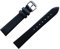 MZBUTIQ 17mm Schwarz Leder Uhrenarmband Ersatz für Damen Schlank Weich