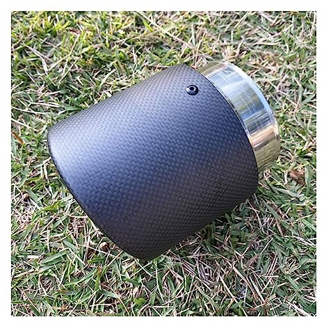Auspuffblende Blenden Für Jeep Für Grand Für Cherokee Wk2 2011 2012 2013 2014 2015-2020 Schalldämpfer Endrohr Schwanz Dekoration Auto Auspuff Spitze Auto Auspuff Endrohr (Größe : Stil 2)