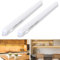 Aigostar Luz LED Cocina con Interruptor 8W 920lm Luces Armarios, Luz blanca cálida 3000K, 230V Regleta LED Bajo Armarios para Cocina, Vestidor, Armario 573 * 22 * 30mm, 2 pcs