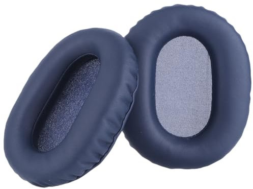 Kexpery Replacement Ear Pads Covers Soft Protein Leather Earpads Ear-cushions Earmuffs Memory Foam Over Ear Cushions for Sony WH-CH710N Headphone (Blue)