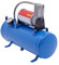 Compresseur d'air 12 V pour voiture - Silencieux - Sans huile - Sans entretien - Réservoir de 6 l