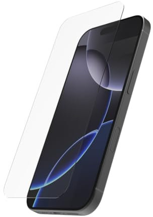 Hama Handy Schutzglas iPhone 16 Pro Max (Displayschutz ultraklar Anti-Fingerprint, Montagehilfe, Vollschutz 9H ultradünn, case-friendly, kratzfest, Displayschutzglas iPhone stoßfest)