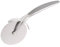 Wiltshire Colour Rush Pizza Cutter, Chrome Plated, Anti-Slip Comfortable Soft Grip Handle, Pizza Wheel, Grey, 17.7x7.3x2cm