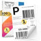 MARCPRINT 210 x 297 mm Papel Pegatina para Imprimir A4 Hojas - Papel Adhesivo para Imprimir Etiqueta por Hoja - Papel de Pegatina para Imprimir - Papel Adhesivo A4 (100 hojas, 1 etiquetas/hoja)