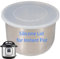 Silicone Lid for Instant Pot 5 Qt & 6 Qt, Silicone Cover Perfect Fit for Inner pot of Instapot, BPA-Free Reusable Silicone Lid for Storing Leftovers & Keeping Food Fresh, Freezer And Microwave-Safe